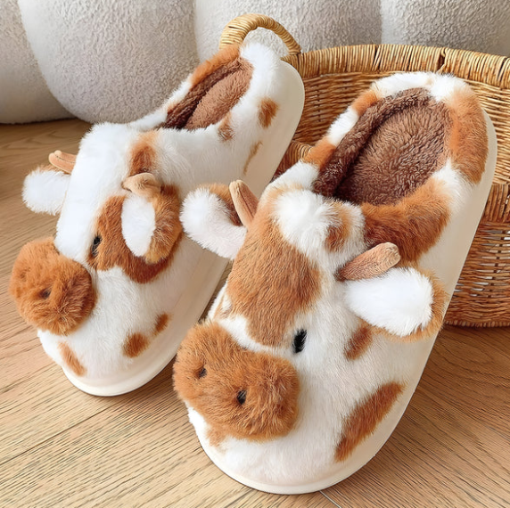 ComfyCows™ Cozy Slippers