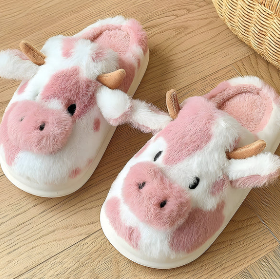 ComfyCows™ Cozy Slippers